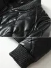 Jackets Julypalette 90% White Duck Down Real Sheepskin Jackets Black Casual Women Winter Zipper Genuine Leather Warm Coats Size M5XL