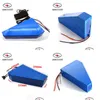 Batteries Electric Bike Lithium Battery 72V 18Ah Li-Ion Triangle Ebike Pack Drop Delivery Electronics Batteries Charger Dhhu3