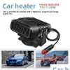 Car Other Auto Electronics New Heater Fan 12V 120W 24V 200W Windshield Anti-Fog Electric Heating Dryer Defogging Demister Defroster 2 Dhjsl