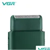 Rasoirs électriques VGR Rasoir de voiture Portable Mâle Mini Push Blanc Rasage alternatif V-390 230324 Drop Delivery Dhnze