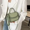 Bolsas de ombro 2024 moda couro pu crossbody com alças curtas para mulheres tendência bolsa lateral bolsa kawaii fofa mini totes