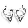 Stud Earrings Retro Creative Halloween Dark Wild Elf Woman's Fashion Men And Women Party Carnival Jewelry Gifts 2024 Trend