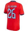 2024 Inglaterra BELLINGHAM Jerseys de fútbol 150 años 23 24 25 Equipo nacional TOONE Camiseta de fútbol BLANCO BRILLANTE KANE STERLING RASHFORD SANCHO GREALISH Hombres Kit para niños 45 20