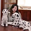 Dorimytrader Giant Stuffed Soft Simulation Animal Dalmatians Dog Plush Animals Dogs Toy Great Kids Gift 35inch 90cm DY603026535170 240307