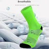 Chaussettes de sport 5 paires cyclisme hommes femmes respirant équipage vélo course mode Compression escalade voyage marche randonnée