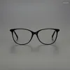 Sunglasses Frames Ultralight Acetate Glasses Frame For Men And Women Slim Edge Retro Optical To Make Prescription Myopia