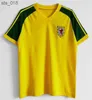 Soccer Jerseys 1976 1983 1982 Gales Wales retro soccer jersey Hughes HOME Saunders Rush Boden Speed vintage classic football shirtH240307