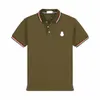 Heren designer poloshirts zomer Luxe merk polo's Casual Comfortabel ademend Mans T-shirt Borduren fineer Mode Tee Zakenman Hoge kwaliteit kleding