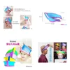 Bonnets de douche Shampooing sûr Bonnet de bébé Bain de bain Protéger Chapeau doux pour enfants Enfants Gorro De Ducha Tonsee SS1835 231006 Drop Delivery Dhl8M