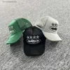 Ball Caps 2023 Modeli Marka Yıldız Kruvaziyer İşlemeli Yaz Kamyon Şapkası Erkekler için Nefes Alabilir Örh Beyzbol Vintage Trucker Hats