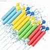 Toys Gun Gun Toys 12st Water Blaster Water Guns For Kids Shooter Portable 4 Colors 30ft Range Children Foam Water Gun Summer Swimming Pool Toys 240307