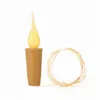 Led Strings Led String Light 2M 20Led Copper Wire Lamp Wine Bottle Cork Warm White Battery Powered For Diy Party Decoration Christmas Dhlej