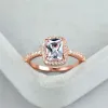 Eheringe Vintage Weiblicher Kristall Schwarzer Stein Ring Silber Farbe Dünn Für Frauen Trendy Square Zirkon Verlobung 2024307