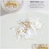 Nail Glitter 6/1Pcs Colorf Sparkle Art Powder Sequins Mixed Iridescent Loose Flakes For Fingertip Decoration Drop Delivery Dhvnd