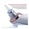 Accessoires voor schoonmaakmiddelen Mee-eter Gezicht Huid Vacuüm Pore Cleaner 5 Zuig Acne Puistje Removal Tool Mini Facial Steamer Drop Ship Dhp7V