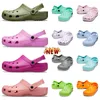 Damen-Sandalen, berühmte Designer-Slides, klassische Cros-Loafer, Plattform, wasserdicht, Kreuzbindung, Clog-Hausschuhe, Kinder, Schnalle, Sommer, Strand, Herren, rot, blau, Sandale