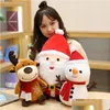 Juldekorationer Julfest P Toy Cute Little Deer Doll Valentines Day Angel Dolls Slee Pillow Soft Fyled Animals Soothing Dhhix