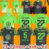 Camisas de futebol VfL Wolfsburg camisas de futebol 2024 WIND GINZEK STEFFEN homens crianças kits casa MBABU BROOKS LACROIX WEGHORST uniforme camisas de futebolH240307