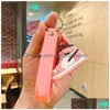 Keychains & Lanyards Designer Keychain Wallet Keyring Purse Pendant Car Chain Charm Bucket Bag Mini Shose Pendants Coin Holder Keycha Dhfak