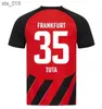 Maglie da calcio 2023/2024 Eintracht Francoforte M.GOTZE SOW KOLO KNAUFF MUANI HINTEREGGER KAMADA BORRE NDICKA maglia RODE ACHE MAN Uniforme da calcioH240307