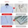 Mens Hoodies Sweatshirts TB BROWIN New TB Shirt Oxford Spinning Shirt Double Sleeve Ribbon Shirt Casual Long Sleeve Shirt