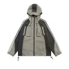 Куртки Deeptown Streetwear Techwear Куртка женская Ветровка Винтажный анорак Harajuku Oversize на молнии с капюшоном в Корейском стиле Отзывы Много одежды