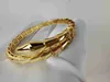 2024 BUIGARI TOP DIARMANTS Gold Gold Direct Classic Style Diamonds Bracelets Anniversary Gift