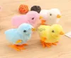 1st Söt Wind Up Plush Toy Kids Boy Girl Fyllda djur Chick Clockwork Walking Toys Children Fun Presents2352320 240307