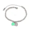 Bolegle Jewelry Diamond Tennis Designer Bangle Silver Baby Bracelets for Women Charm for Clover Dhgates Medusa Women Dift Sipt