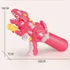 Pistolet jouets arroseurs d'eau en forme de dinosaure, outil de tir à longue portée de 4 à 6M pour enfants L2403