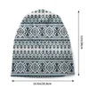 Berets Strickmuster Abstrakte nordische Motorhaube Hüte Strickmütze Herbst Winter Ski Skullies Mützen Unisex Erwachsene Warme Dual-Use-Kappen