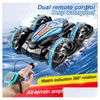 Coche eléctrico/RC Regalo para niños Tracción en las cuatro ruedas Vehículo todoterreno Control remoto para puestos callejeros Anfibio Conducción de doble cara Defo Dh8Th