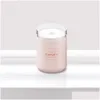 Aromathérapie Drop Ship Epack Bougie Humidificateur D'air Romantique Trasonic Lumière Douce USB Diffuseur D'huile Essentielle Purificateur De Voiture Aroma Anion Mi Dhzyn