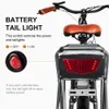 オリジナル21700 EBIKEバッテリーリアラック52V 48V 28AH 30AH 35AH 25AH 24AH 50E L-G