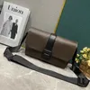 S-cape Messenger Bag Man Designer Torby Messenger Luxury Messagere torebki mężczyzn Crossbody Torebka męska Messager Hommes Mash