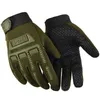 2PCS Full Finger Tactical Gloves Kids Antislip Hard Protect Gear Riding Camouflage Army Combat Glove For Child 240226