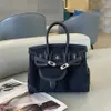 70% de réduction sur les magasins d'usine en cuir véritable avec insert en toile et sangle à points ondulés, sac pour femmes à chevauchement diagonale unique en solde