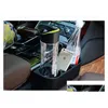 Porte-gobelet Support de voiture Porte-gobelet Stands Siège Side Pivotant Boissons de voyage Bouteille de café Support de table Support de montage de véhicule pour Drop Deliv Dhkiw