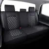 Sitzabdeckungen Full Set Langable wasserdichtes Leder für Pickup -Lkw für Toyota Tundra 2008 bis 2024