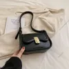 Instagram Super Hot Network Celebrity Live Broadcast Womens Bag Fashion Bag 2023 Summer Small Square Bag Lock Buckle One Shoulder Small Bag