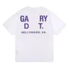 Gallary Dept Shirt New High Street 패션 브랜드 레트로 화려한 프린트 느슨한 커플 짧은 슬리브 갤러리 갤러리 티셔츠 남성과 여성 반 소매 Tshirts