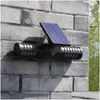 Led Multi-Functional Lights Brelong Outdoor Solar Mosquito Killer 15W Uv Trap Physical Absorption Electron Pocatalyst Lamp With Light Dhsqx