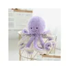 Gefüllte Plüschtiere Peluche Bebe Octopus Peluches Tierspielzeug Gewichtssachen Hy Wy P Squishy Kissen Weihnachtsgeschenk Tintenfisch für Drop D Dhsrd 240307