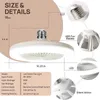 Ventilateur de plafond 3 en 1 avec lampe d'éclairage, Base de convertisseur E27, télécommande pour chambre à coucher, salon, maison silencieuse, LED Ac85-265v