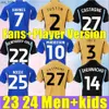 Fotbollströjor Leicester Barnes Tielemans hem Vardy Iheanacho Ayoze Ndidi Daka Lookman Home 2024 Vardy Football Uniforms Men Kids Kith240307