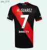 Maillots de football CARRASCAL River Plate TROISIÈME NOIR PEREZ LA CRUZ 2024 Accueil Football Anniversaire Concept Chemise J.ALVAREZ M.SUAREZH240307