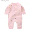 Jumpsuits ZWY1500 Baby Boy Romper Kids Summer Spring 0-24M Age Infant Fashion Toddler Newborn Outfits Baby Girls Clothes 2021 L240307