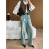 Blusas de mujer estilo chino bordado cuello redondo camisa con flecos 2024 blusa blanca de primavera