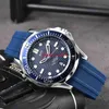 Classic Unisex Watch Leather Strap Versatile Diving Watch, Quartz Watch, Business och Casual Mens AA Watch 20a