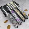 4 modèles Micr Double Action Couteau tactique automatique en alliage de zinc 3D Sculpture Totem Poignée Chasse en plein air EDC Combat Couteaux militaires 3300 15535 9400 3200 3400 4850 4600